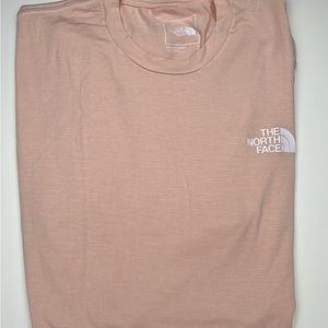 The North Face Salmon colored t-shirt. NWT